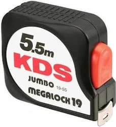 Φωτογραφία προϊόντος: OEM ΜΕΤΡΑ ΡΟΛΛΑ ΜΑΥΡΑ KDS JUMBO JM 5.5Χ19mm