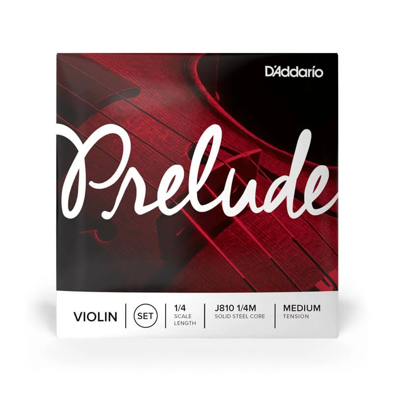 Φωτογραφία προϊόντος: dAddario D'Addario J810 1/4M Prelude Χορδές Βιολιού 1/4 Μedium