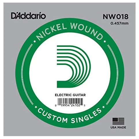 Φωτογραφία προϊόντος: dAddario D'Addario NW018 Nickel Wound Χορδή Ηλεκτρικής Κιθάρας