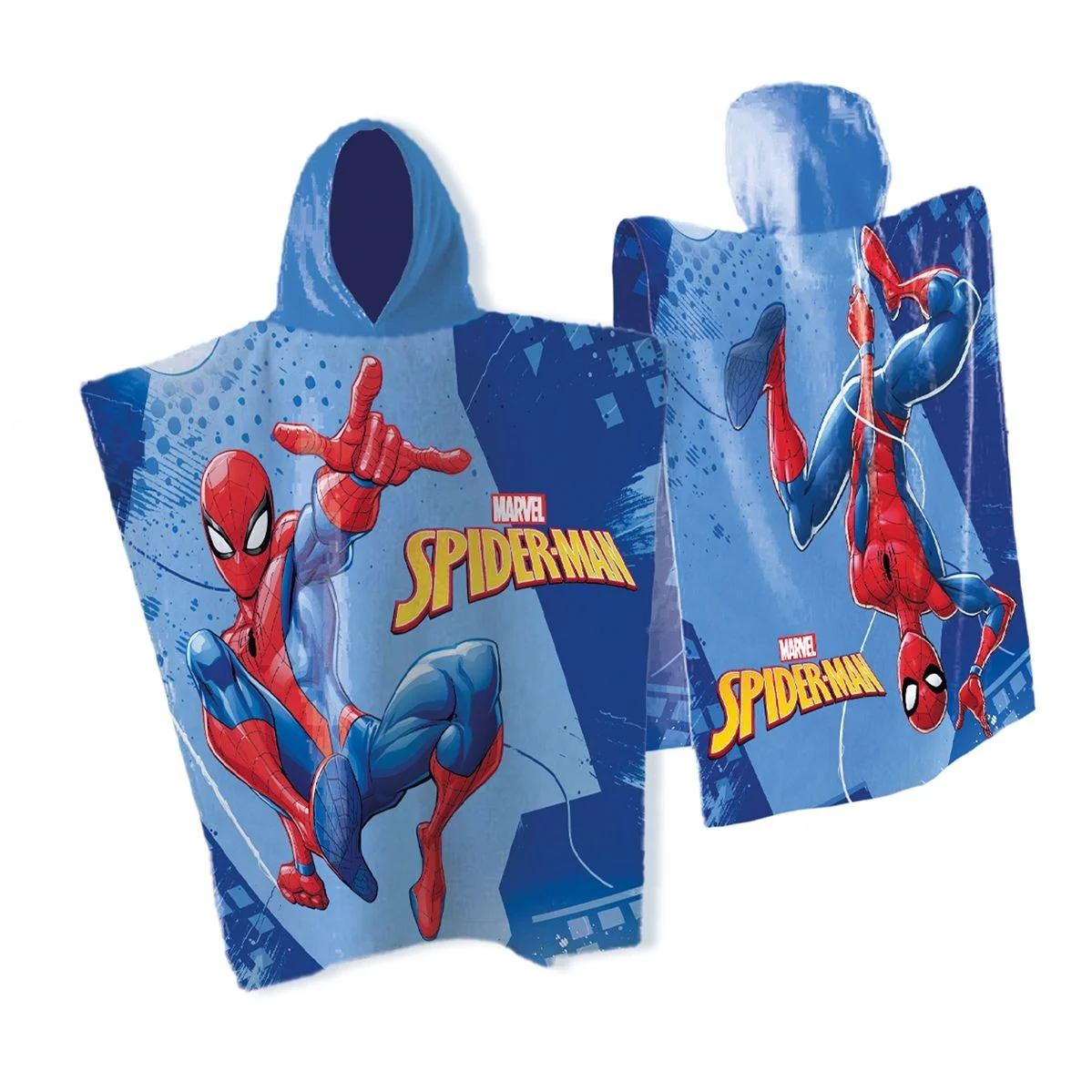Φωτογραφία προϊόντος: Πόντσο Quick Dry Microfiber 50x100εκ. Marvel Spiderman 538 Sky Blue Dimcol