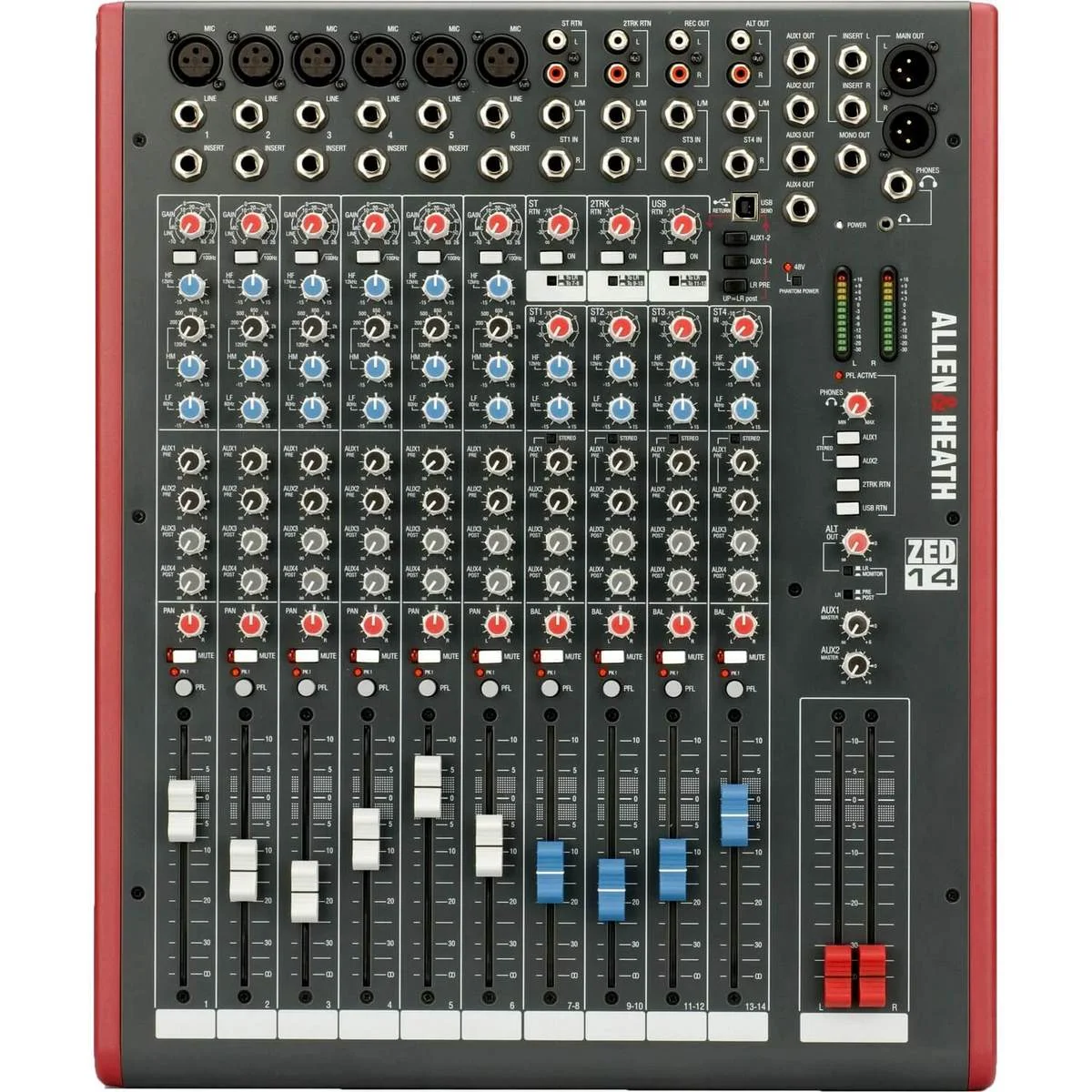Φωτογραφία προϊόντος: Allen & Heath ZED-14 Αναλογική Κονσόλα Μίξης