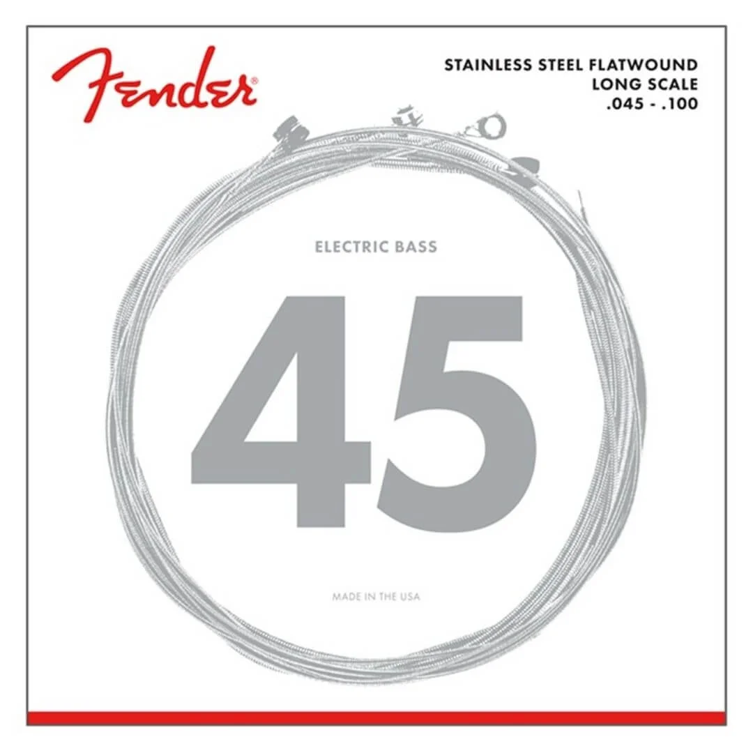 Φωτογραφία προϊόντος: Fender 9050L Stainless Χορδές Ηλεκτρικού Μπάσου 45-100