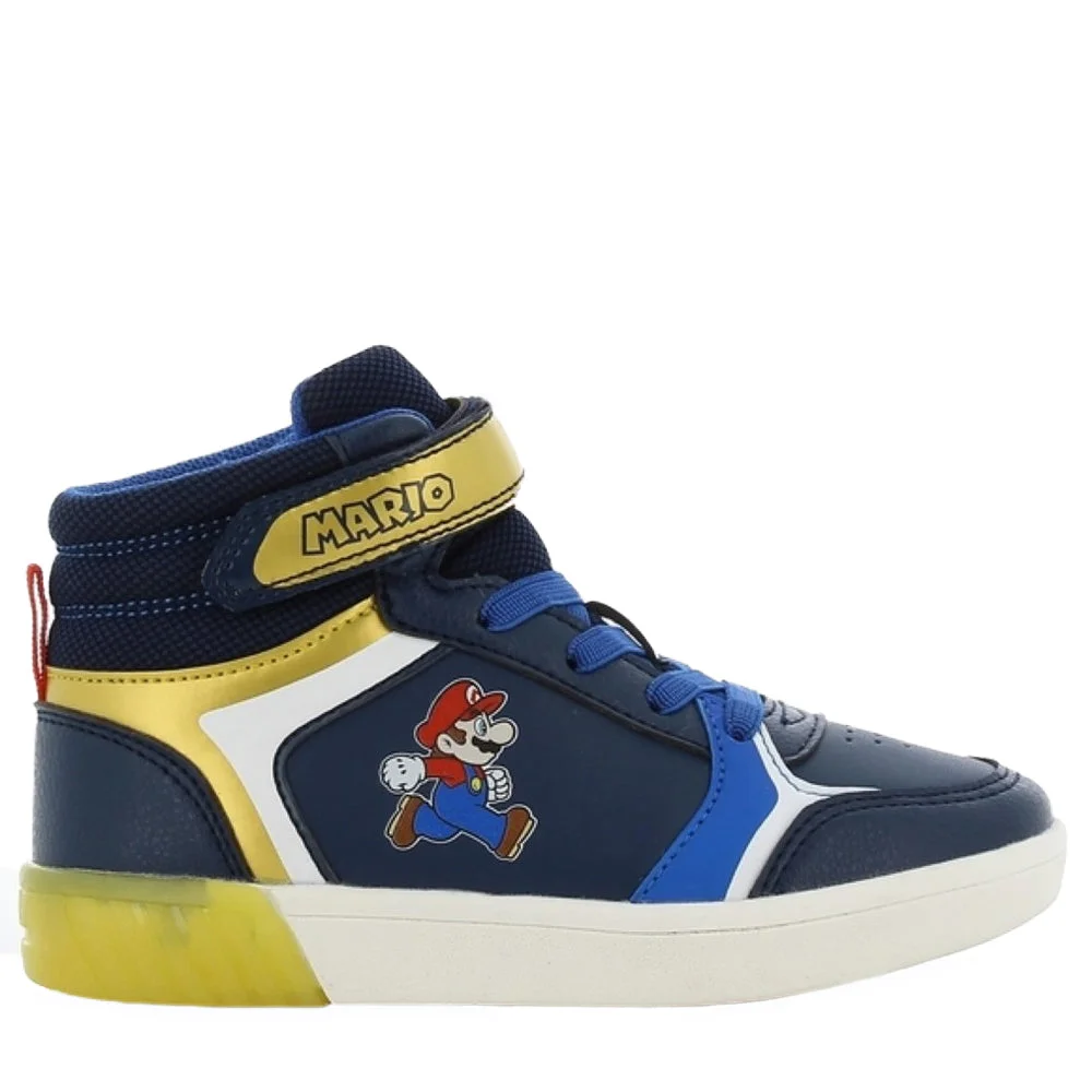 Φωτογραφία προϊόντος: SUPER MARIO Twin Μποτάκι με Φωτάκι 25-35 - Μπλε