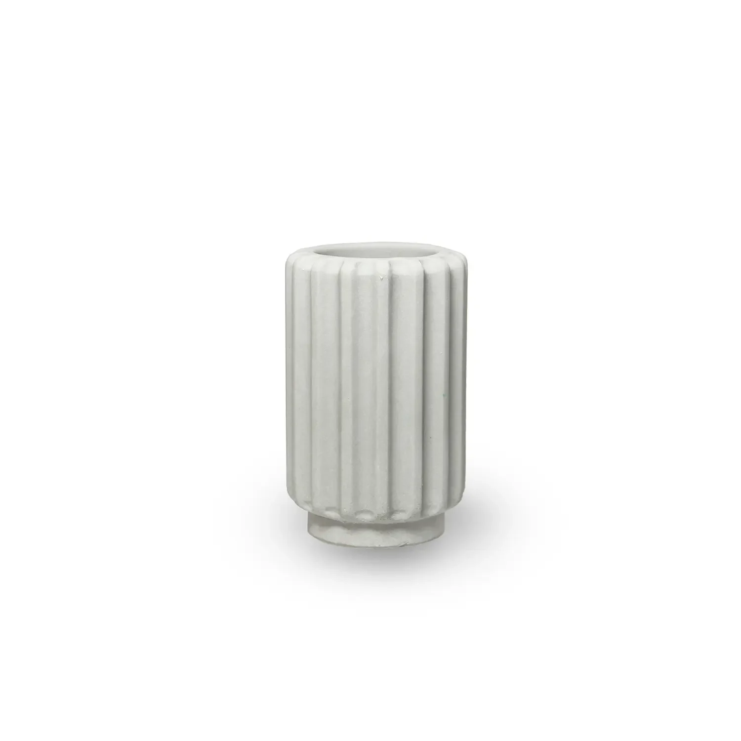 Φωτογραφία προϊόντος: Atelier Pierre Dentelles Βάση Ρεσώ 9,5cm x Ø 6cm Light Grey