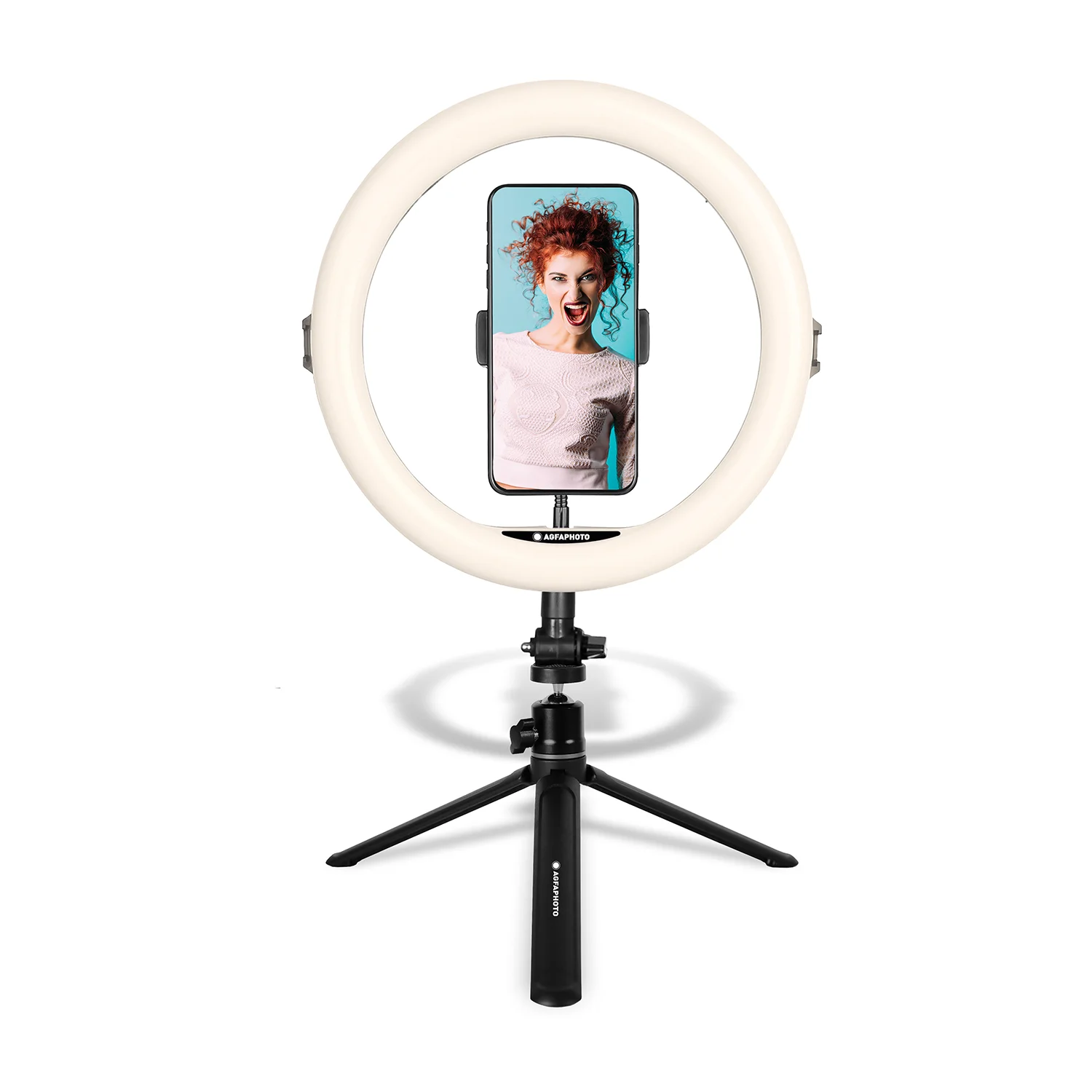 Φωτογραφία προϊόντος: Agfa Realiview ARL11 Ring Light με Τρίποδο