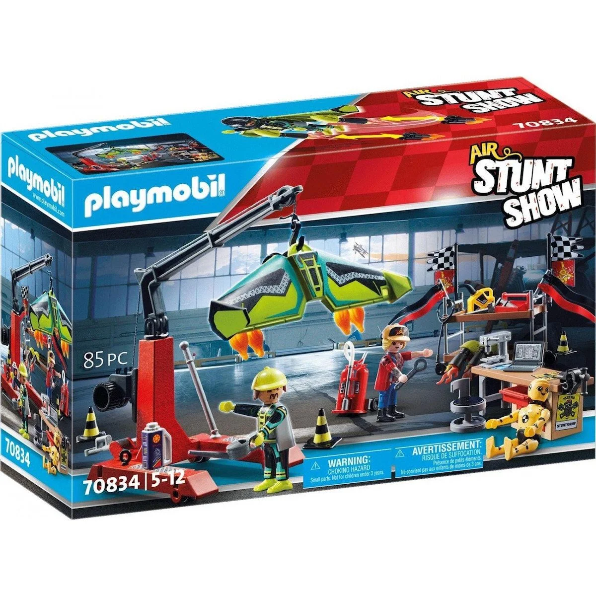 Φωτογραφία προϊόντος: Playmobil Air Stunt Show Συνεργείο Επισκευών (70834)
