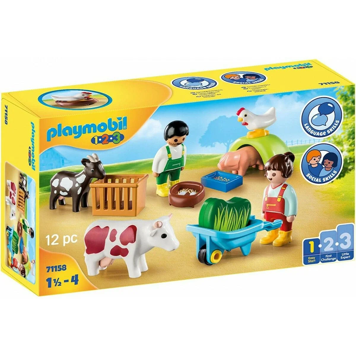 Φωτογραφία προϊόντος: Playmobil 123 Διασκέδαση στην Φάρμα (71158)
