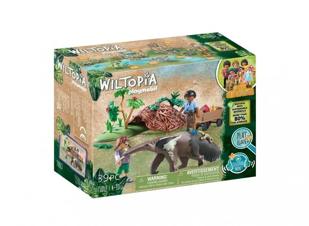 Φωτογραφία προϊόντος: Playmobil Wiltopia: Παιδιά Φροντιστές Ζώων με Μυρμηγκοφάγο (71012)