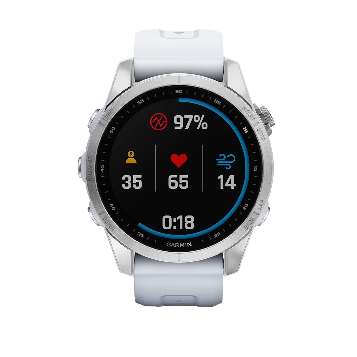 Φωτογραφία προϊόντος: Garmin Fenix 7S-42mm Stainless Steel Silver