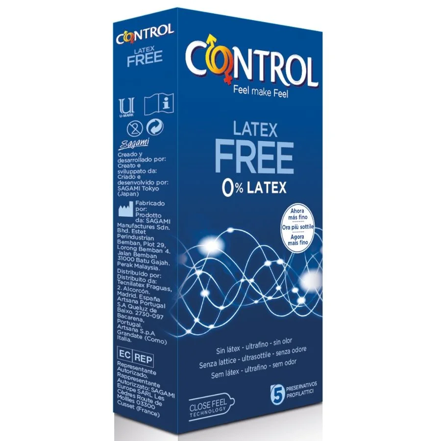 Φωτογραφία προϊόντος: CONTROL FREE SIN LATEX CONDOMS 5 UNITS