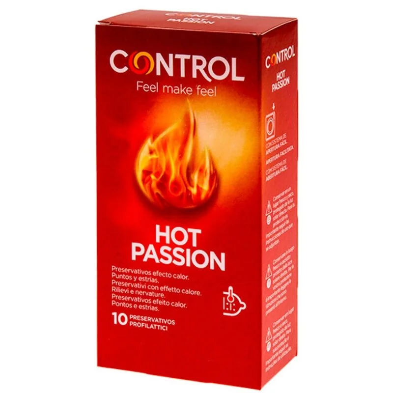 Φωτογραφία προϊόντος: CONTROL HOT PASSION WARMING EFFECT 10 UNITS