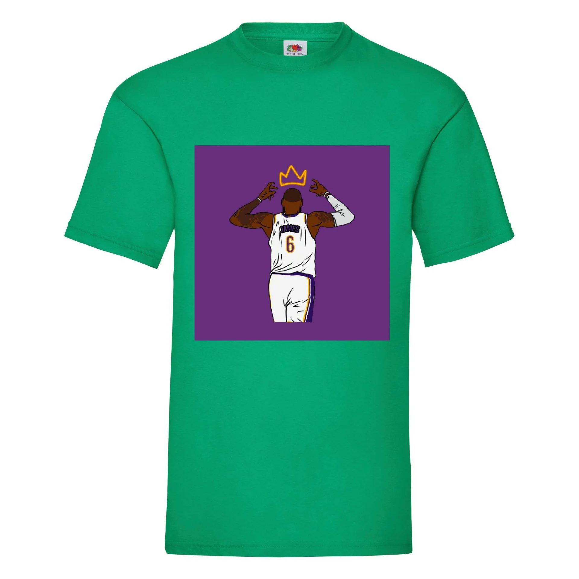 Φωτογραφία προϊόντος: Μπλούζα Tshirt Lebron James NBA Original Fruit of the loom 100% βαμβάκι no2