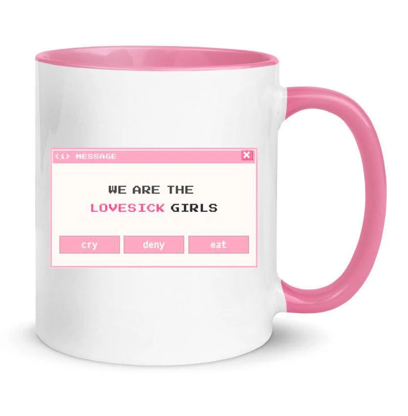 Φωτογραφία προϊόντος: Blackpink music band mug Black pink Κούπα No14 Κεραμική 330ml Lovesick girls λευκή ροζ