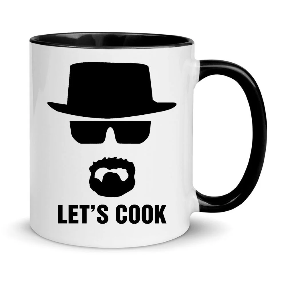 Φωτογραφία προϊόντος: Κούπα Breaking Bad Mug Κεραμική 330ml No14 λευκή μαύρη Let s cook