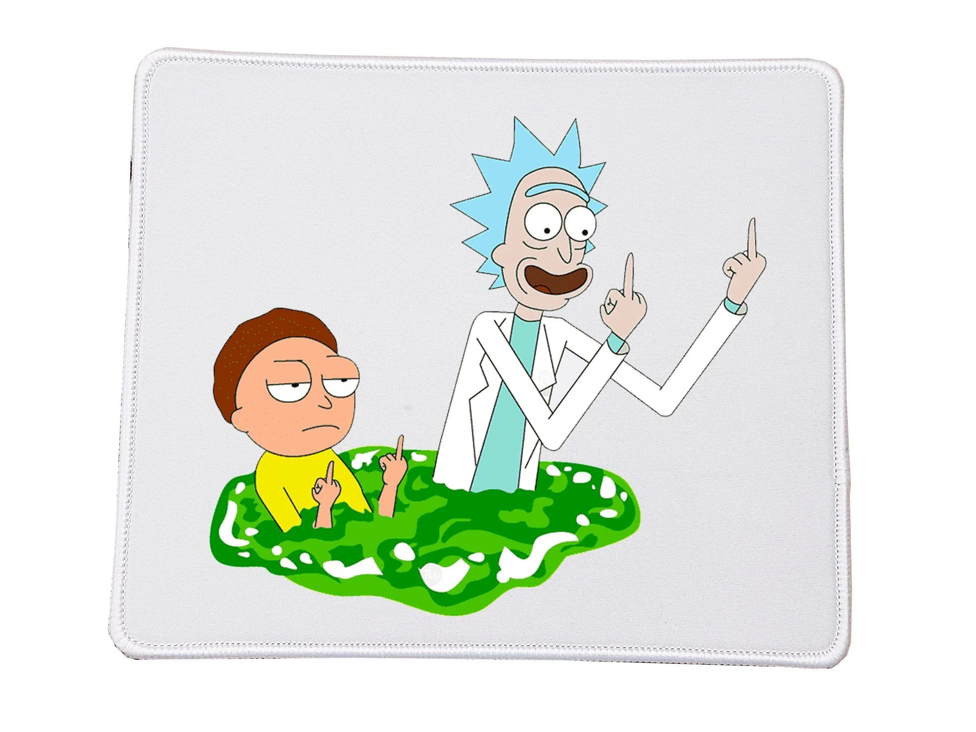 Φωτογραφία προϊόντος: Mousepad Rick and Morty no16 Βάση για το ποντίκι Ορθογώνιο 23x20cm Ποιοτικού υλικού αντοχής