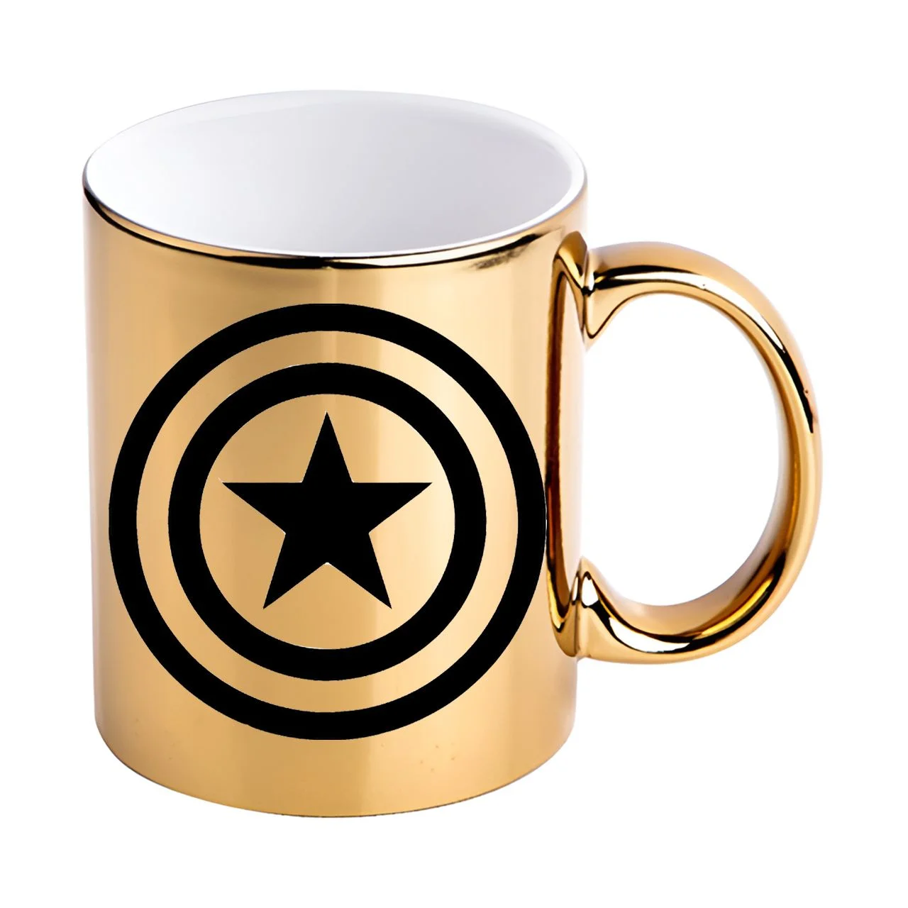Φωτογραφία προϊόντος: Κούπα Κεραμική Captain America Avengers 330ml Mug No5 χρυσή