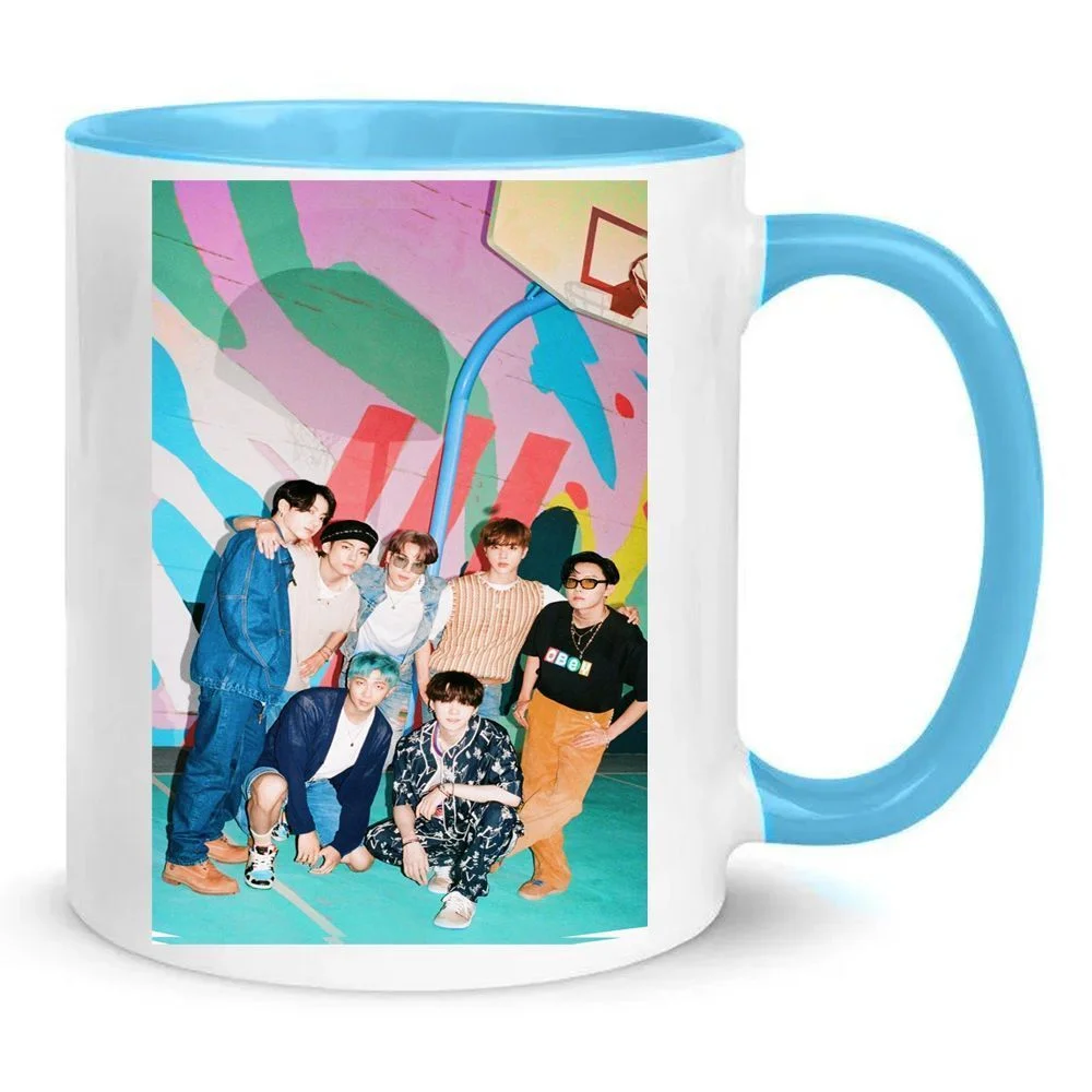 Φωτογραφία προϊόντος: Κούπα BTS Band Mug Κεραμική 330ml No12 λευκή γαλάζια
