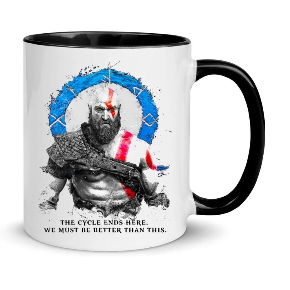 Φωτογραφία προϊόντος: God of war mug GOW κούπα no10 κεραμική 330ml