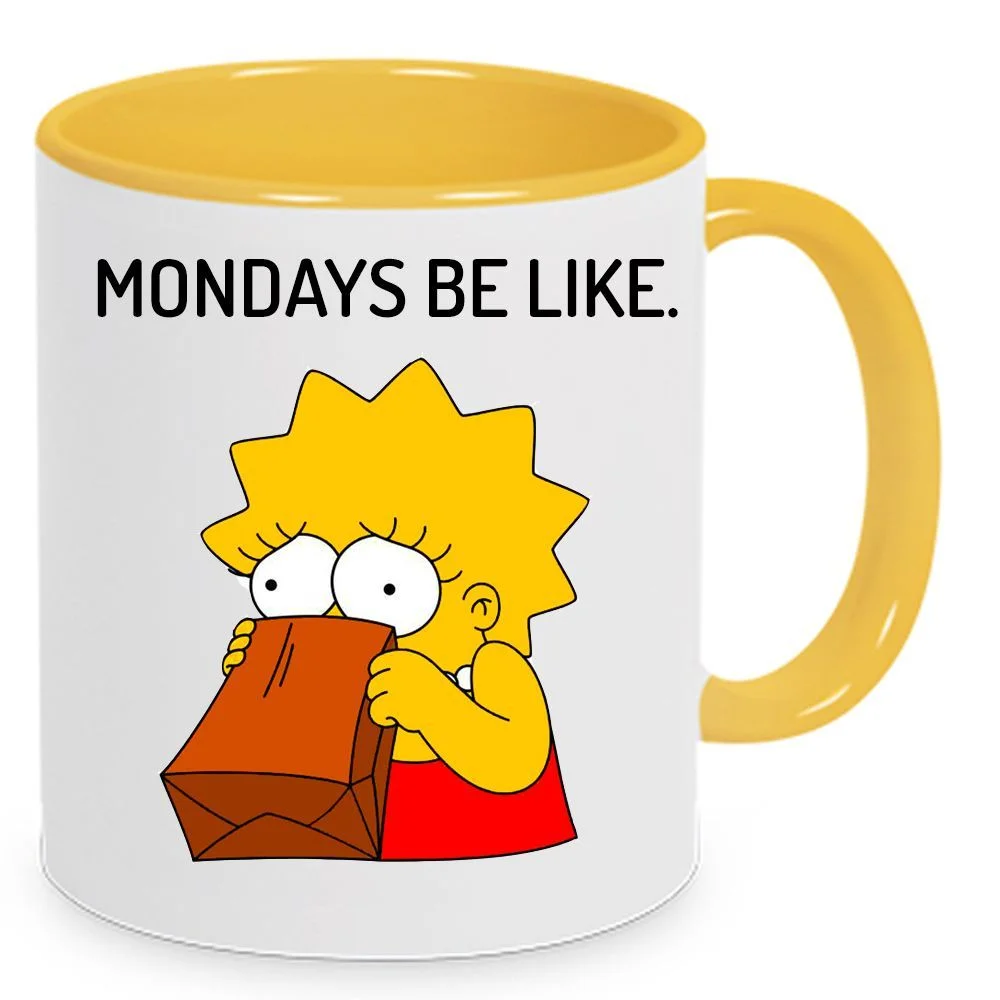 Φωτογραφία προϊόντος: The Simpsons mug κούπα 330ml no12 κεραμική λευκή κίτρινη