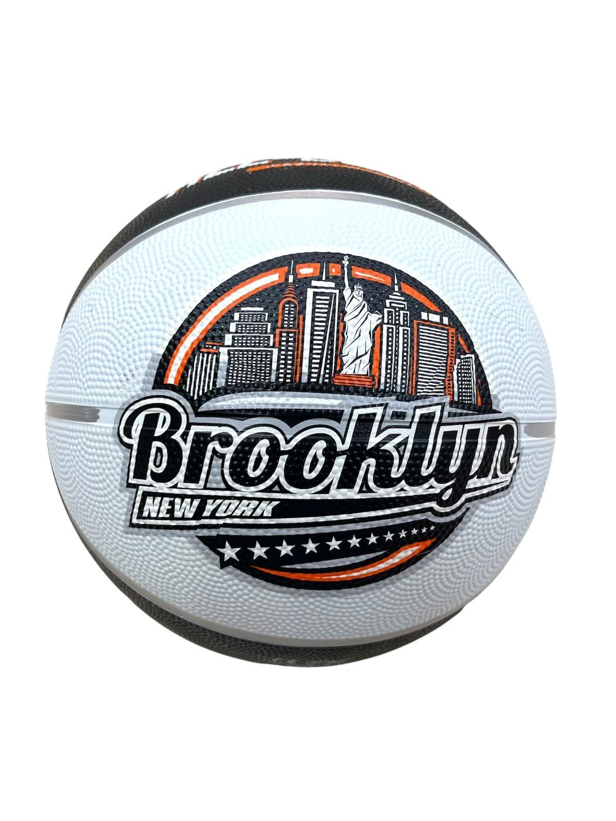 Φωτογραφία προϊόντος: Μπάλα Μπάσκετ Brooklyn Μαύρη Λευκή Basket ball