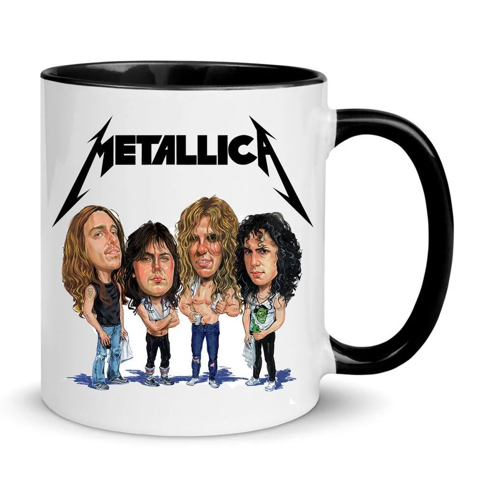 Φωτογραφία προϊόντος: Metallica mug no2 κούπα 330ml κεραμική λευκή μαύρη