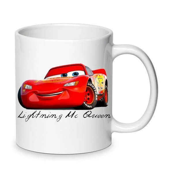 Φωτογραφία προϊόντος: Lightning McQueen Μακουίν No4 κούπα 330ml λευκή