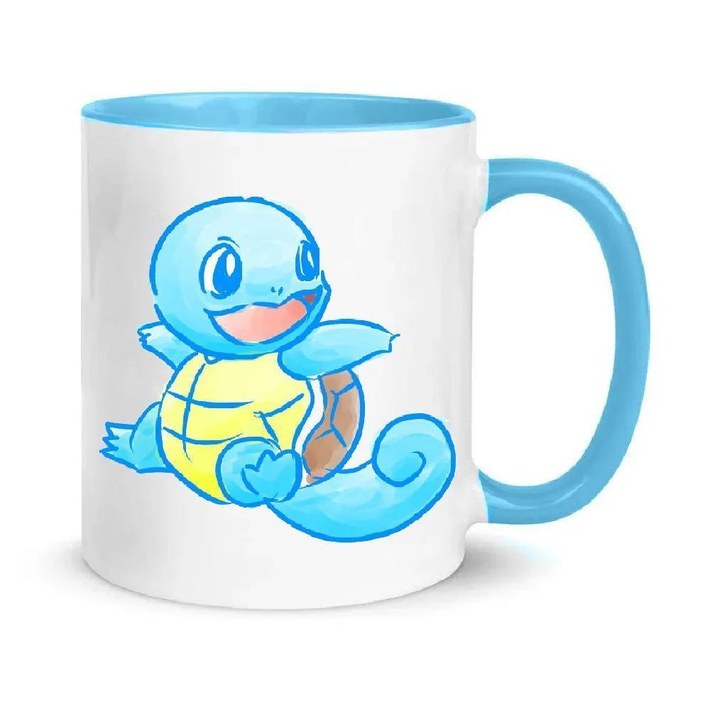 Φωτογραφία προϊόντος: Pokemon Squirtle κούπα πόκεμον no1 κεραμική λευκή γαλάζια 330ml