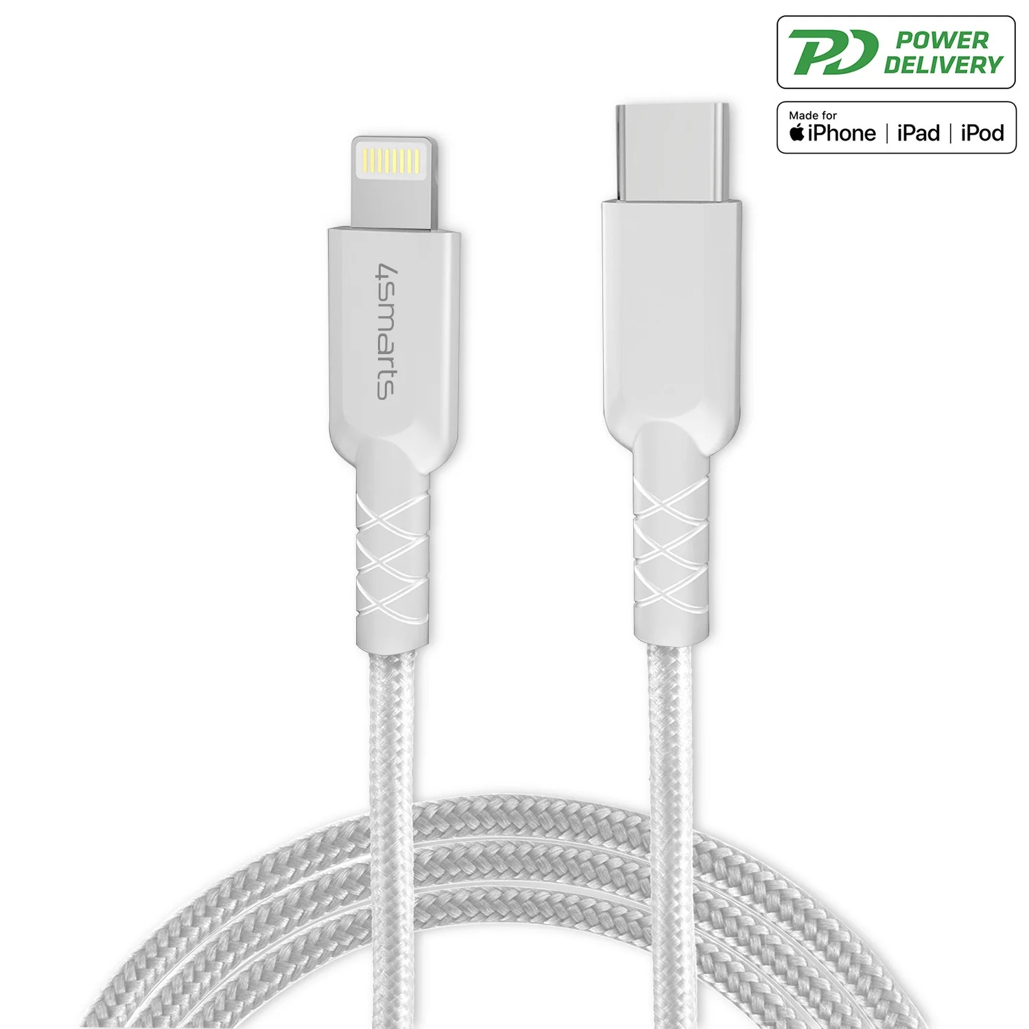 Φωτογραφία προϊόντος: 4smarts Καλώδιο USB-C σε Lightning 1m 4S465567