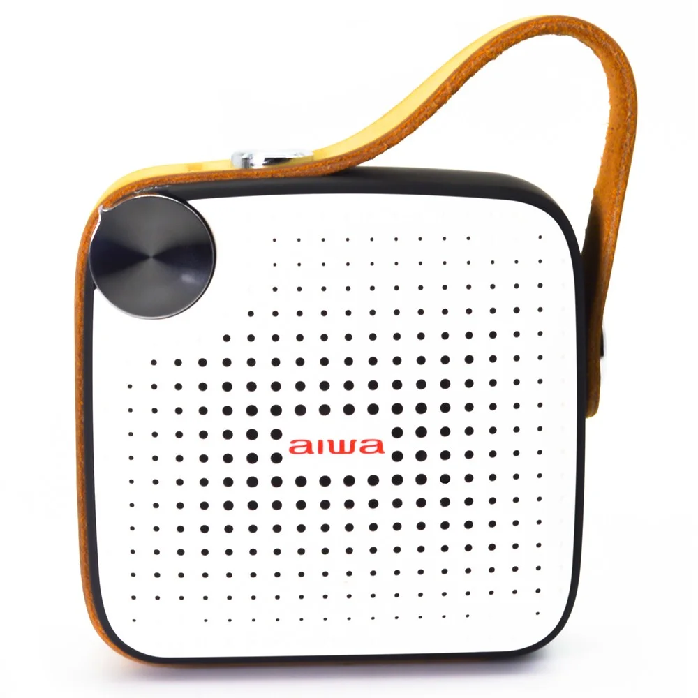 Φωτογραφία προϊόντος: Aiwa BS-100BK Λευκό/Μαύρο Φορητό Bluetooth Ηχείο