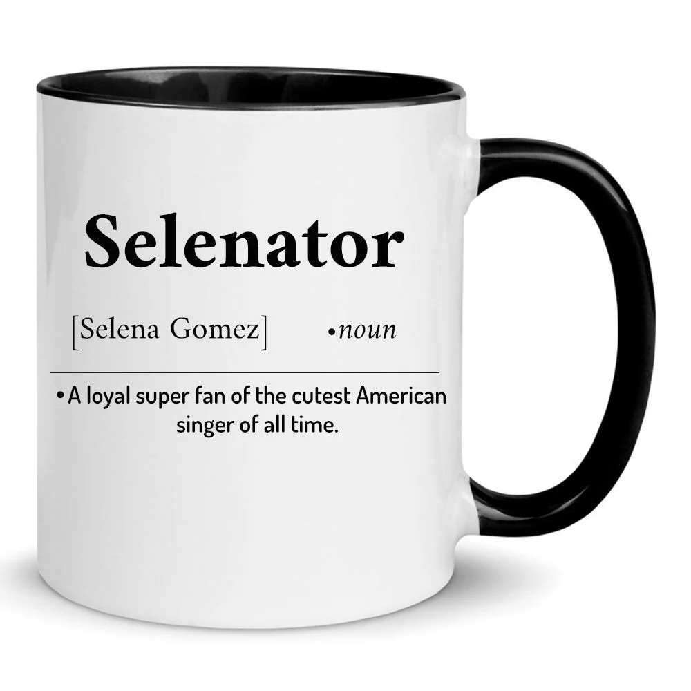 Φωτογραφία προϊόντος: Selena Gomez Mug Σελένα Γκόμεζ κούπα No15 Κεραμική 330ml Selenator λευκή μαύρη