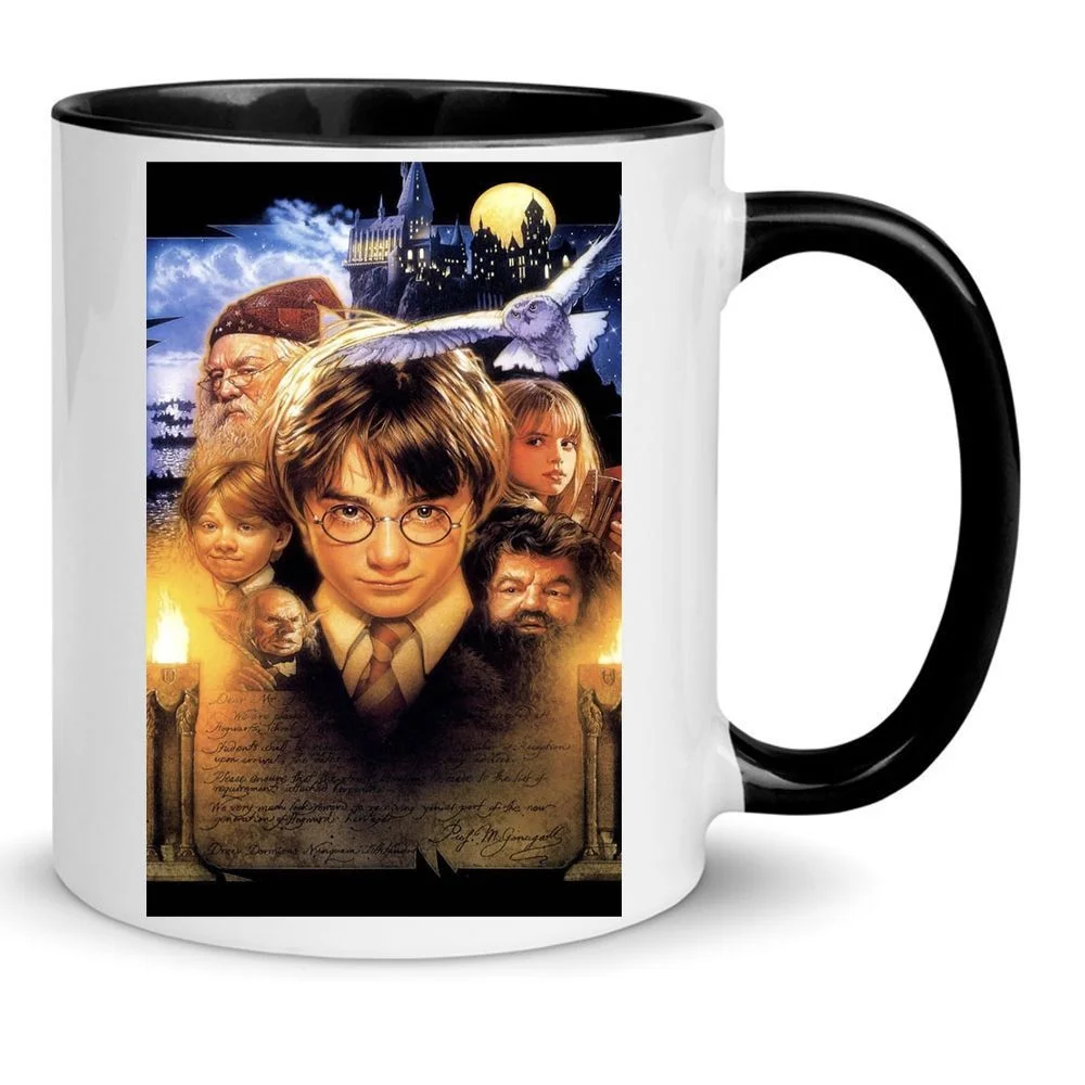 Φωτογραφία προϊόντος: Harry Potter mug Χάρι Πότερ κούπα no23 κεραμική 330ml λευκή μαυρη