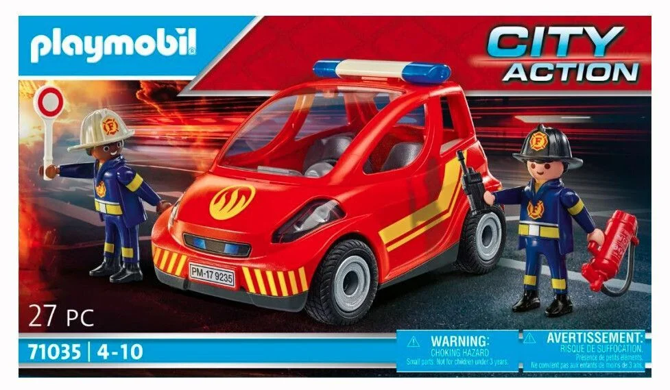 Φωτογραφία προϊόντος: Playmobil City Action Όχημα Πυροσβεστικής για 4-10 ετών