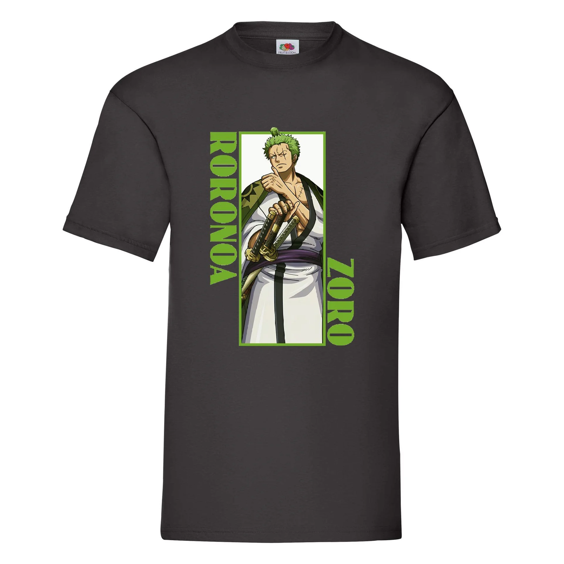 Φωτογραφία προϊόντος: Μπλούζα Tshirt One Piece Roronoa Zoro Original Fruit of the loom 100% βαμβάκι no1