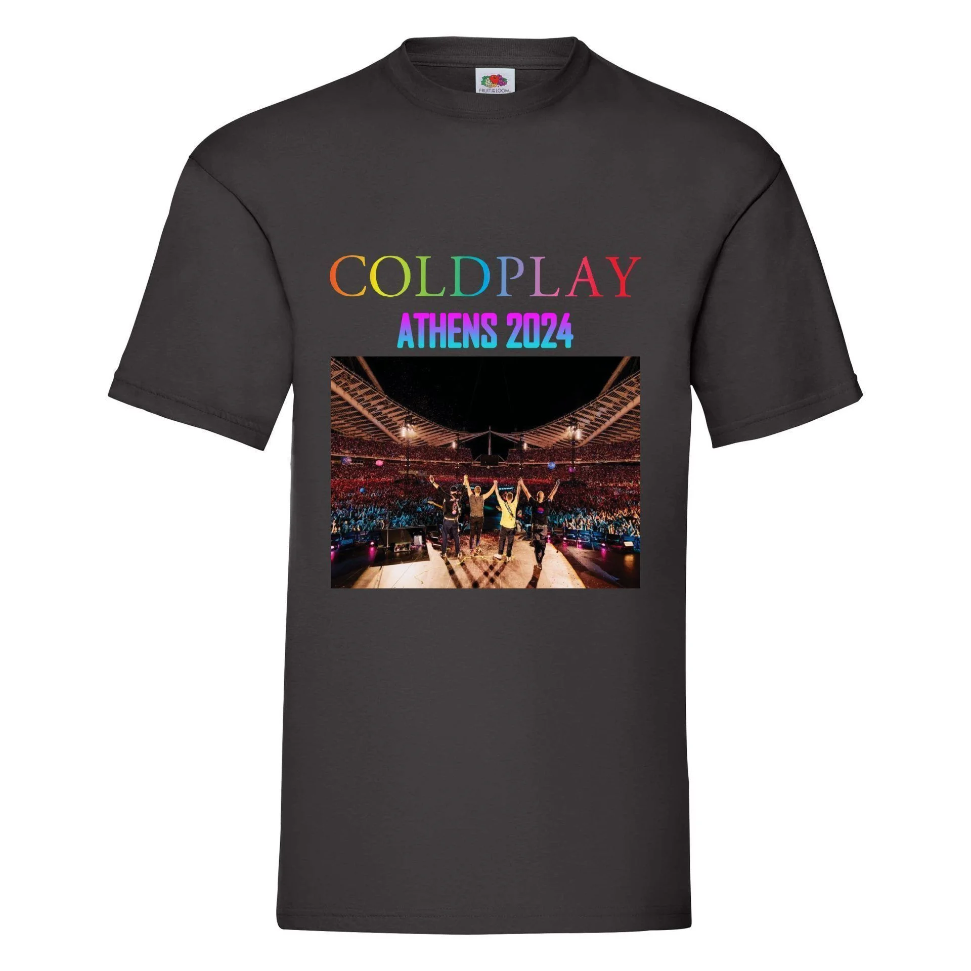 Φωτογραφία προϊόντος: Μπλούζα Coldplay in athens 2024 συναυλία Original Fruit of the loom 100% βαμβάκι no1