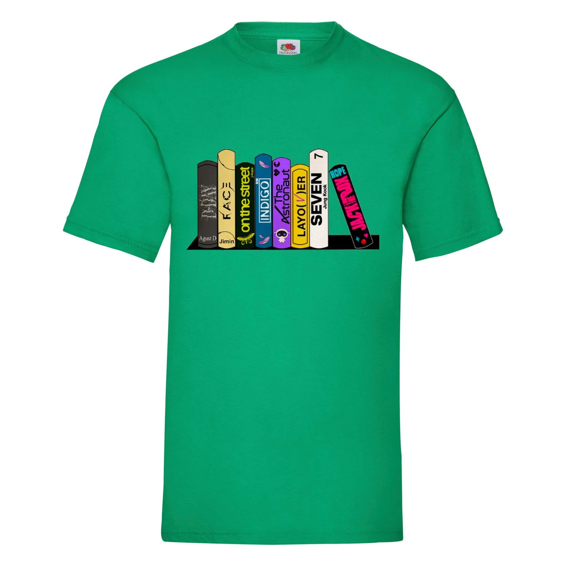 Φωτογραφία προϊόντος: Μπλούζα Tshirt BTS Books Albums Original Fruit of the loom 100% βαμβάκι no21