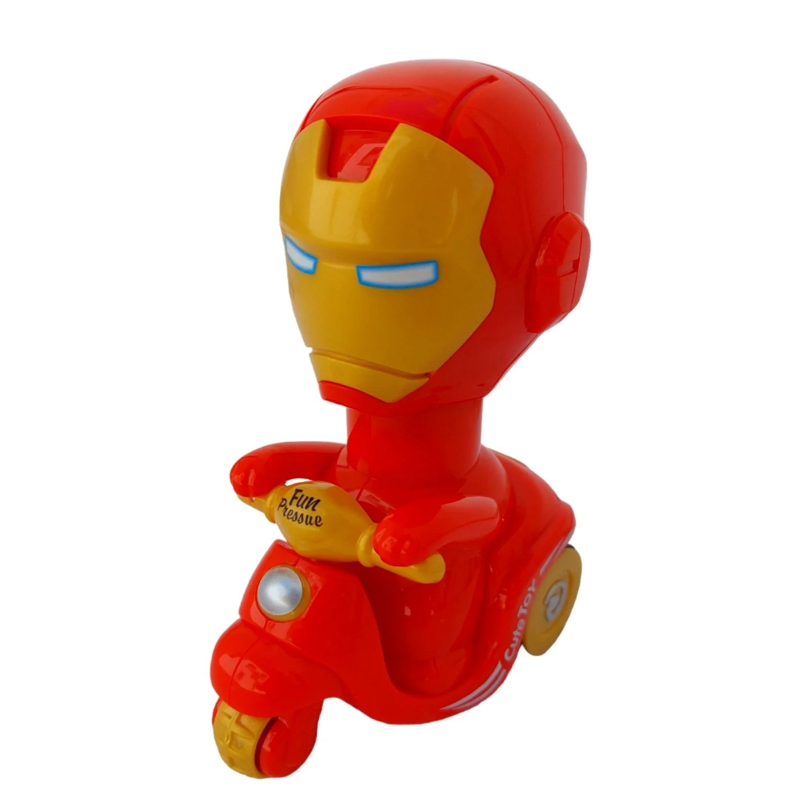 Φωτογραφία προϊόντος: Ironman αυτοκινητάκι κόκκινο 10x12cm με κίνηση friction pvc