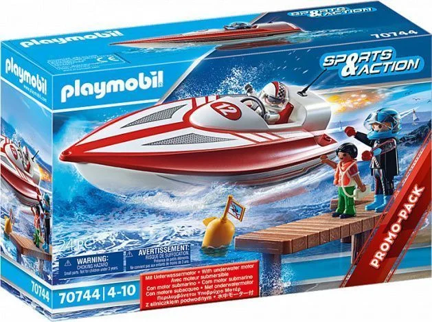 Φωτογραφία προϊόντος: Playmobil Sports +#038; Action Speedboat Racer για 4-10 ετών