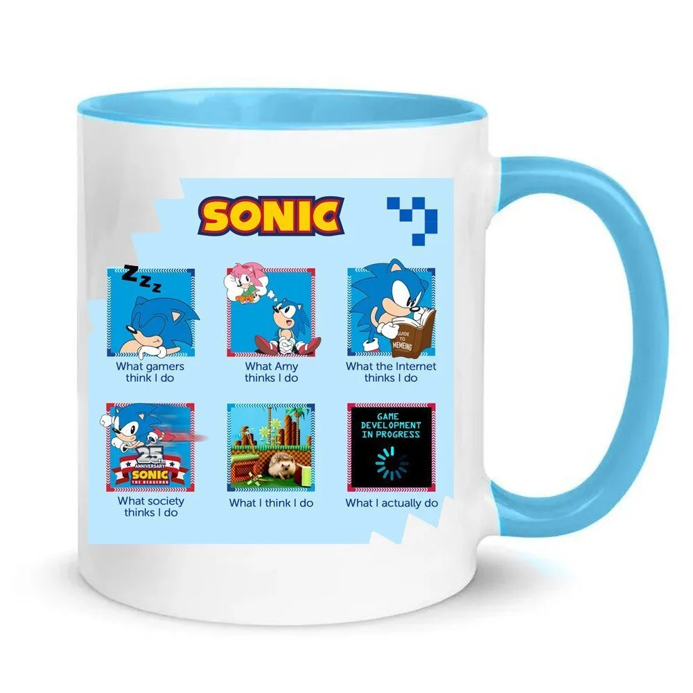 Φωτογραφία προϊόντος: Sonic mug Σόνικ κούπα no19 κεραμική 330ml