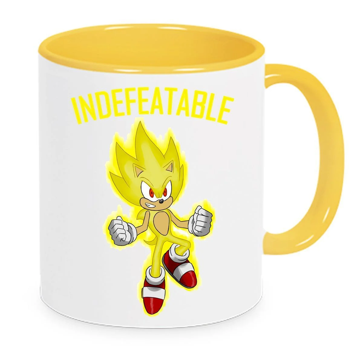 Φωτογραφία προϊόντος: Super Sonic mug Σούπερ Σόνικ κούπα no22 κεραμική 330ml