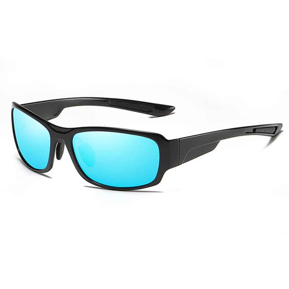 Φωτογραφία προϊόντος: Techsuit - Polarized Γυαλιά Ηλίου TR90 (MM108) - Προστασία UV - Λαμπερό Μαύρο / Παγωμένο Μπλε One Size