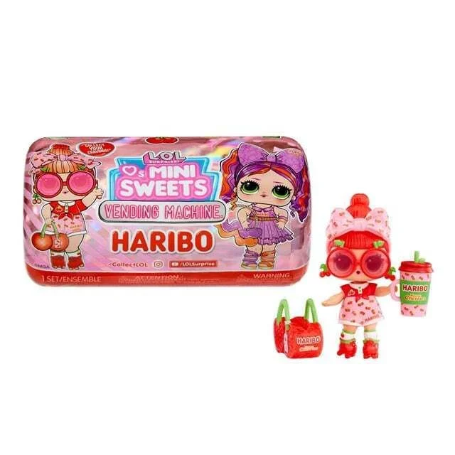 Φωτογραφία προϊόντος: LOL Mini Sweets Vending Machine Haribo Γλυκό Snack 1 τμχ