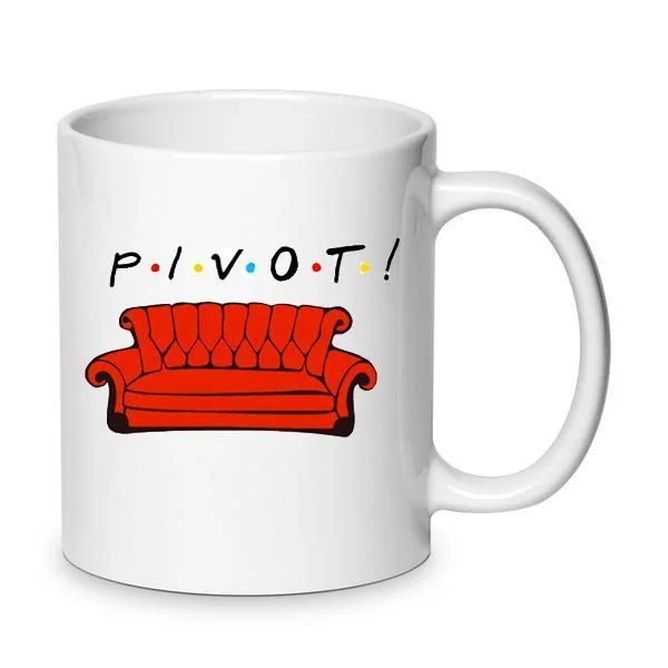 Φωτογραφία προϊόντος: Friends tv mug no4 Pivot τα φιλαράκια κούπα 330ml κεραμική