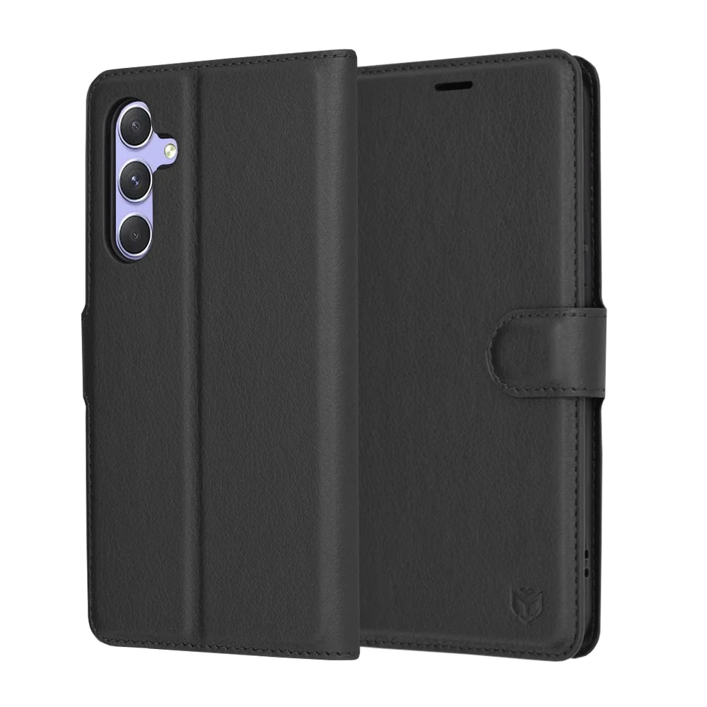 Φωτογραφία προϊόντος: Techsuit Leather Folio - θήκη για Samsung Galaxy A54 - Μαύρο