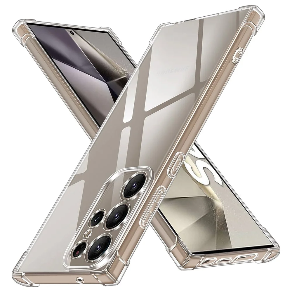 Φωτογραφία προϊόντος: Techsuit Shockproof Clear Silicone - θήκη για Samsung Galaxy S24 Ultra - Διάφανο