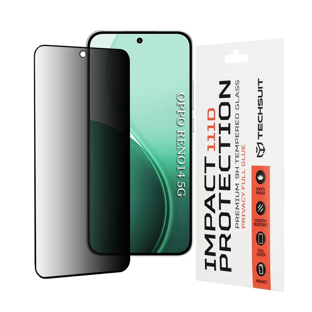 Φωτογραφία προϊόντος: Techsuit - 111d Privacy Full glue - Oppo Reno14 - Black