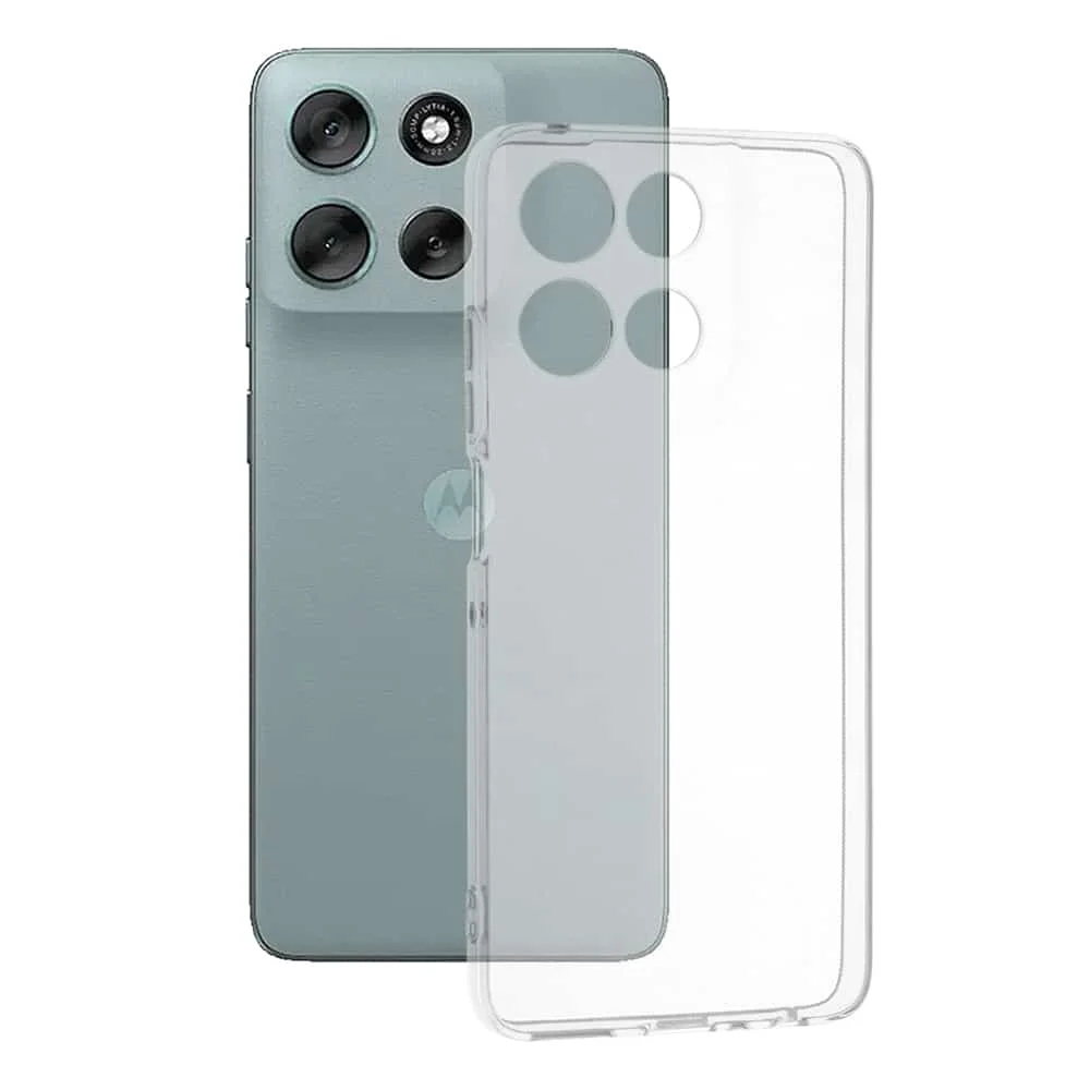 Φωτογραφία προϊόντος: Techsuit Clear Silicone - θήκη για Motorola Moto G56 - Διάφανο