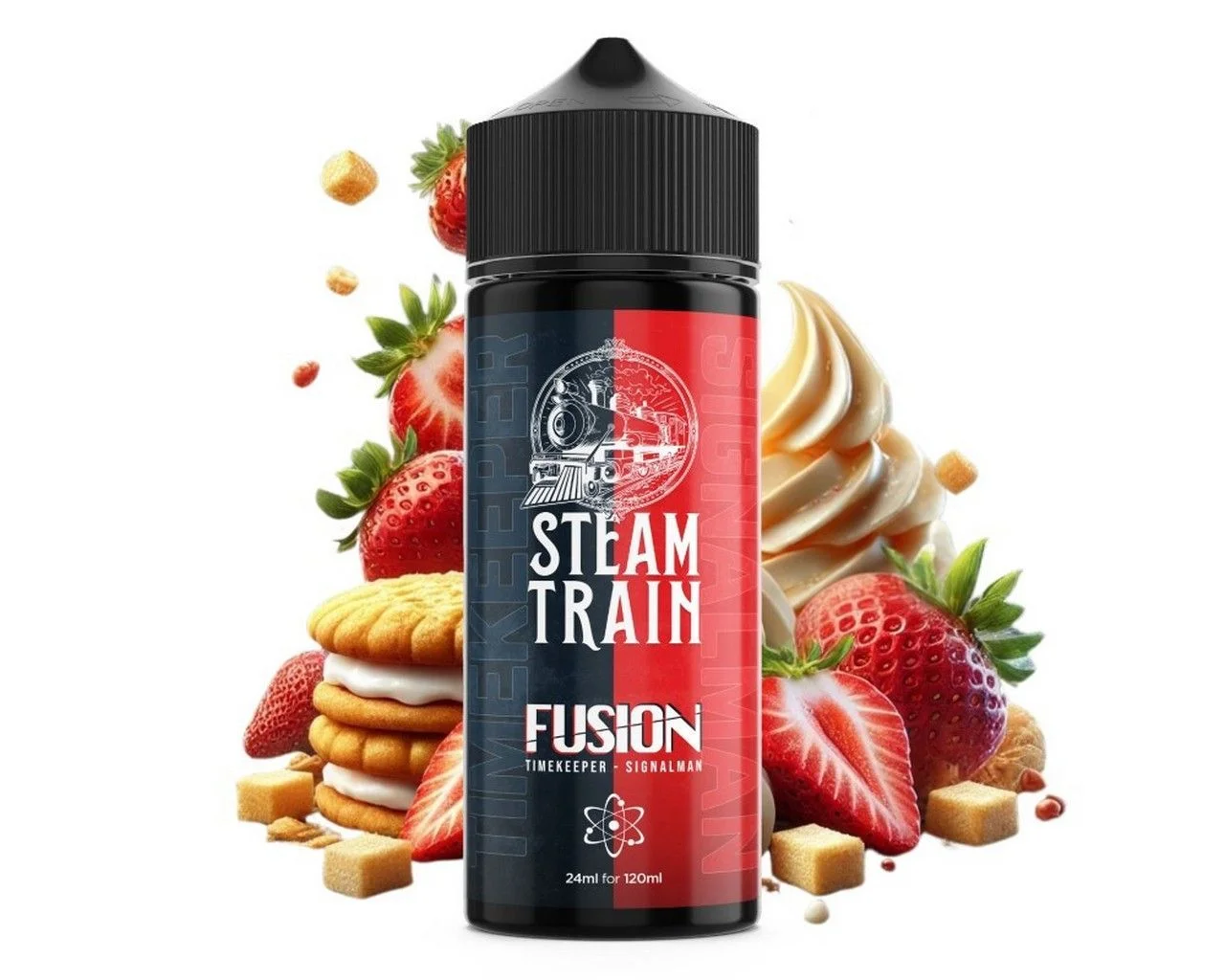Φωτογραφία προϊόντος: Steam Train Flavorshot Fusion 24/120ml