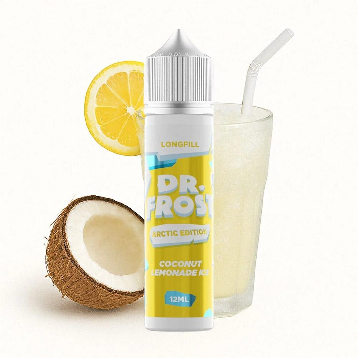 Φωτογραφία προϊόντος: Dr Frost Arctic Edition Flavorshot Coconut Lemonade Ice 12ml/60ml