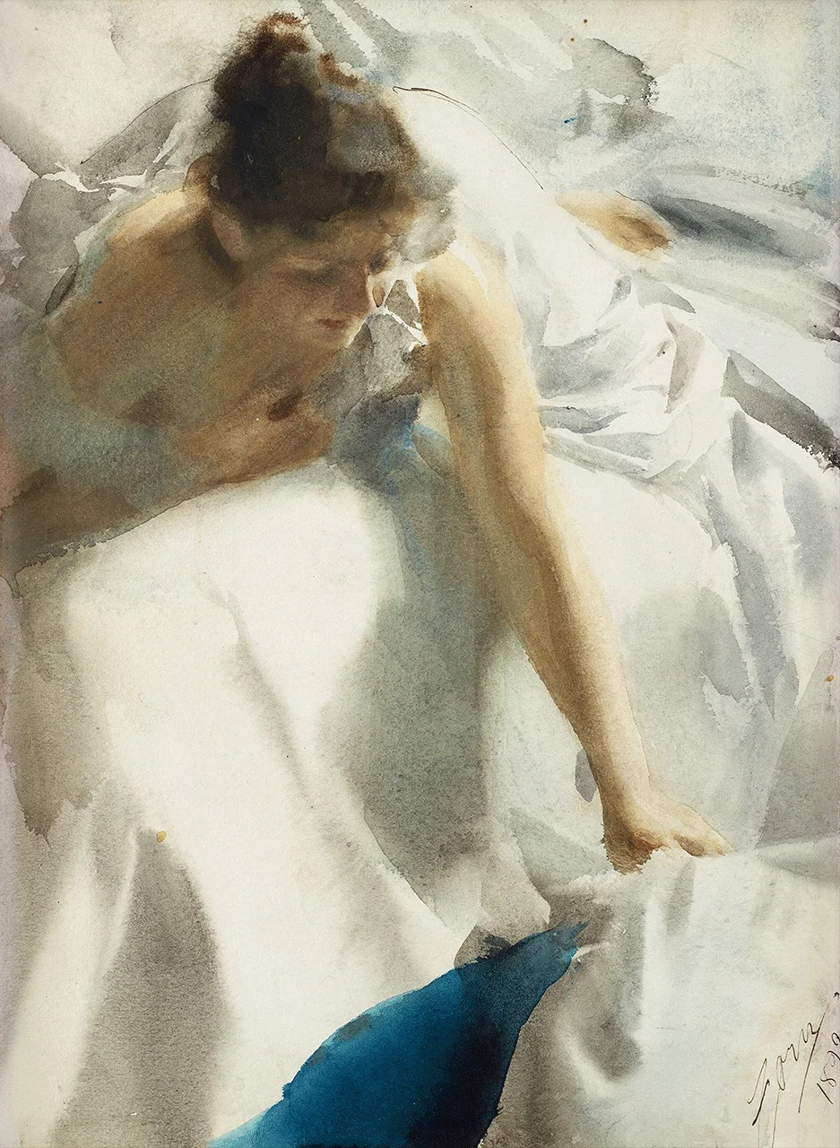 Φωτογραφία προϊόντος: Πίνακας ζωγραφικής The Artist’s Wife Zorn αντίγραφο
