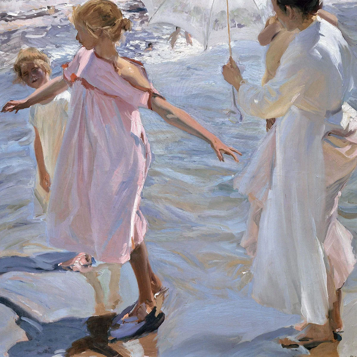 Φωτογραφία προϊόντος: Πίνακας ζωγραφικής σε καμβά Time for a Bathe Valencia